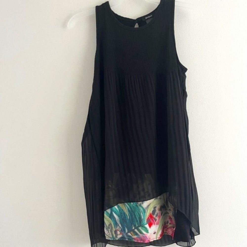 Desigual Women dresses Small asymmetric hemline sleeveless